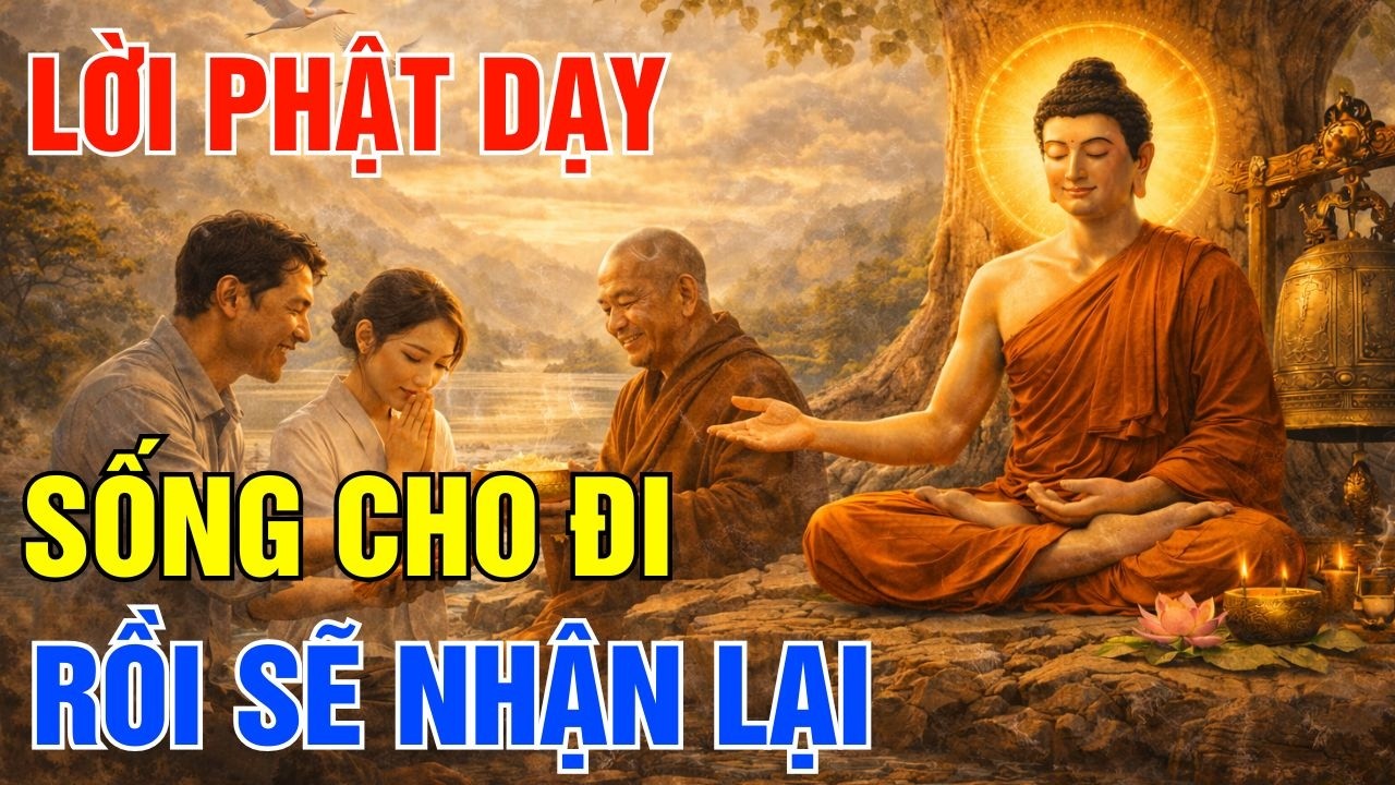Lời Phật Dạy, Sống Cho Đi Rồi Sẽ Nhận Lại, Càng Buông Bỏ Càng Được Nhiều Hơn| Tiếng Chuông Tĩnh Lặng