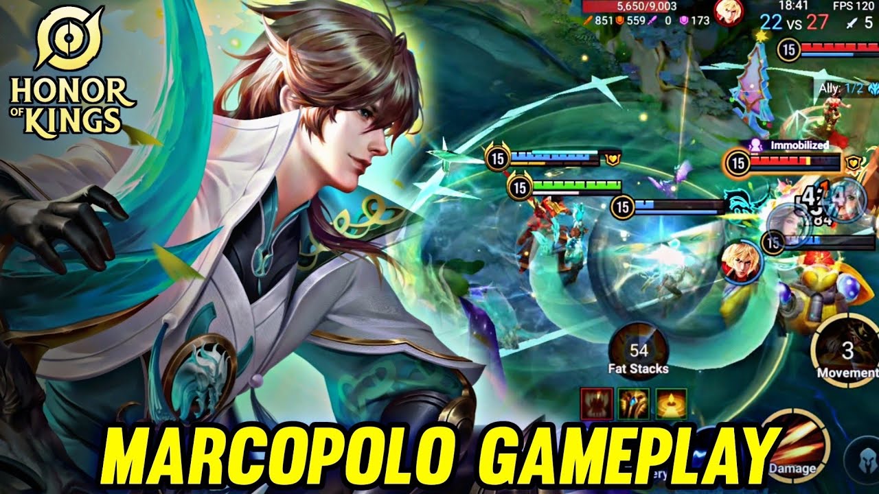 HOK : MARCOPOLO GAMEPLAY | AGAINST LADY SUN IS TOO STRONG - HONOR OF KINGS