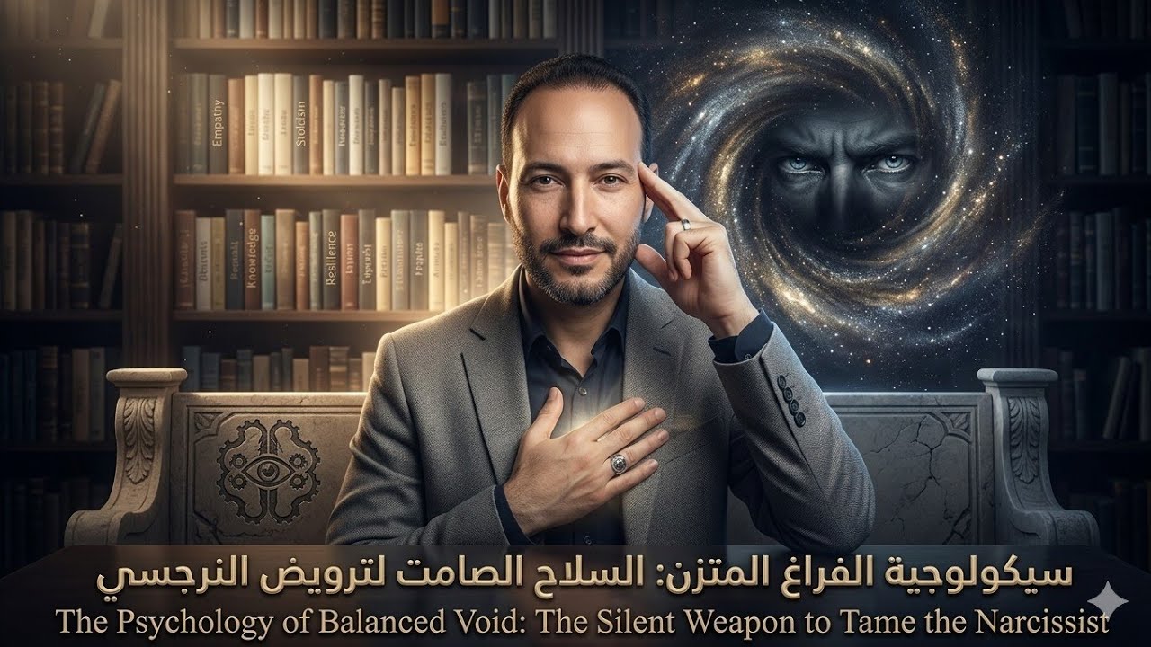 سيكولوجية الفراغ المتزن! هذا أخطر سلاح قاهر للنرجسي @rachidelghouli 