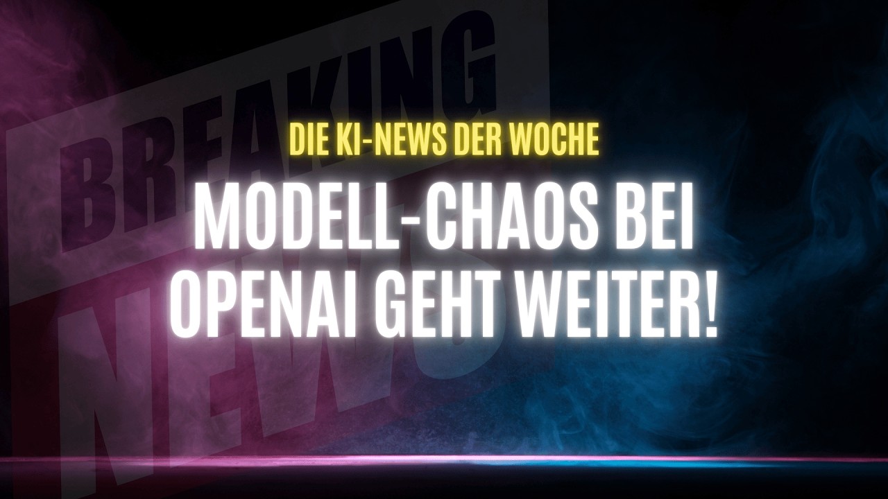 GPT-5 offiziell verschoben! Llama 4 kann nicht überzeugen, Quasar Alpha, Anthropic uvm. | KI-News