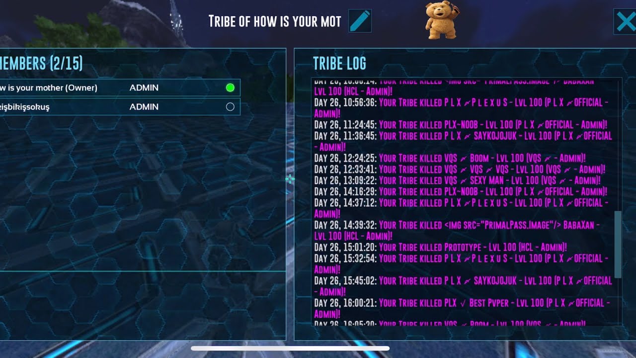 ARK MOBİLE PVP NO RAİD PLEXUS FOBWAR PART 2