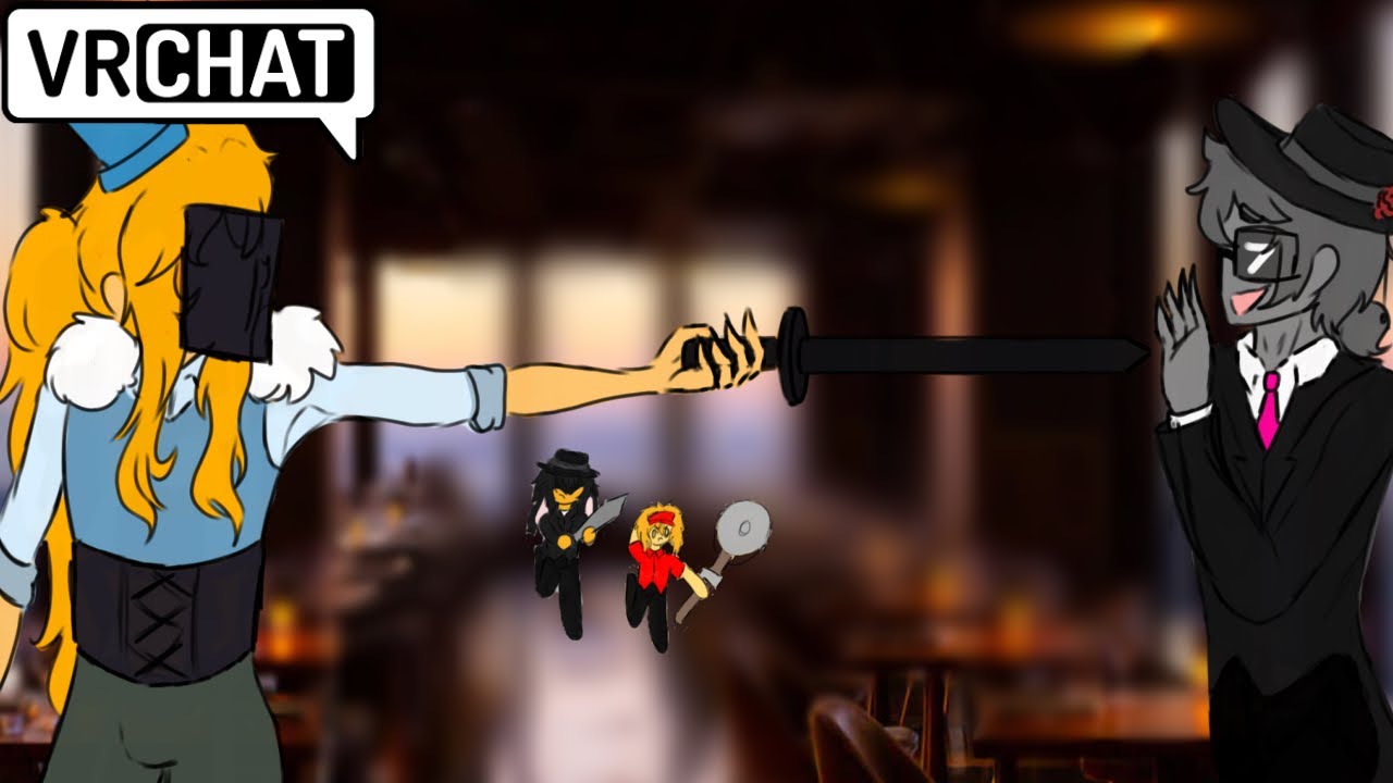 iTrapped CRASHES Doublefedora’s DATE in VRChat