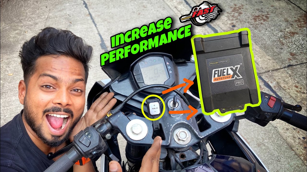FuelX Pro Installation For Efi Motorcycles | AutoTune For More Performance | KTM Rc 390!!!