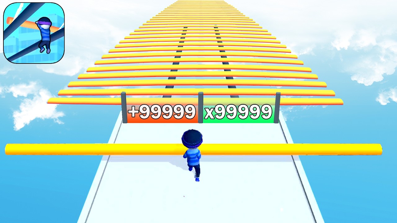 Satisfying Mobile Gaming Roof Rails Top Tiktok Free Gameplay (Android,iOS) Walkthrough Latest Update
