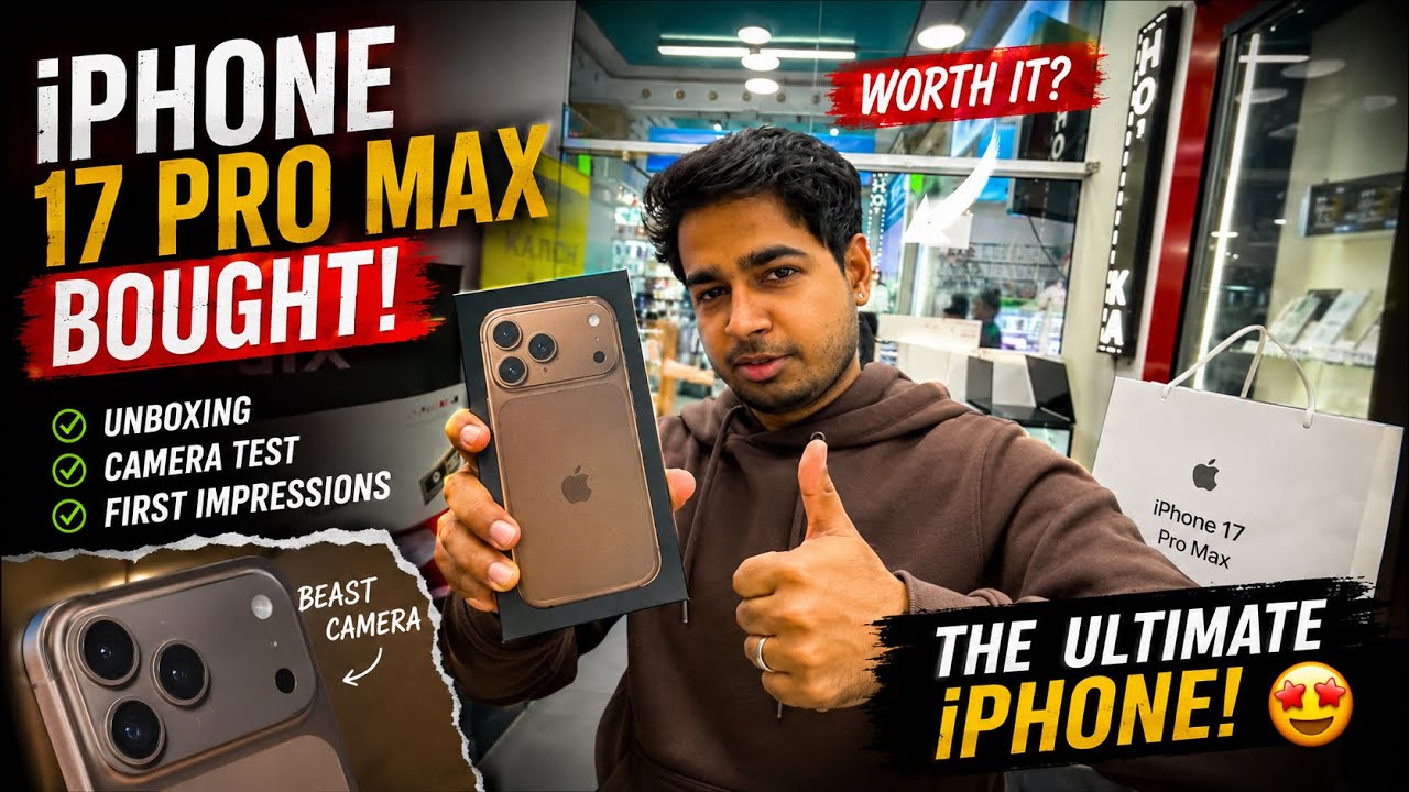 Tajikistan me itna sasta iphone 17 pro max 🔥🎉