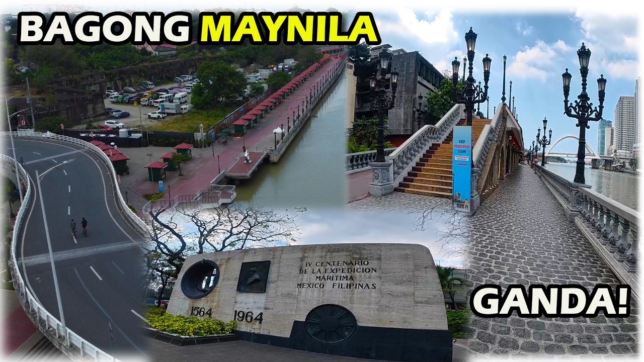 BAGONG MAYNILA! NAPAKAGANDA NA! PASIG RIVER ESPLANADE | BINONDO - INTRAMUROS |