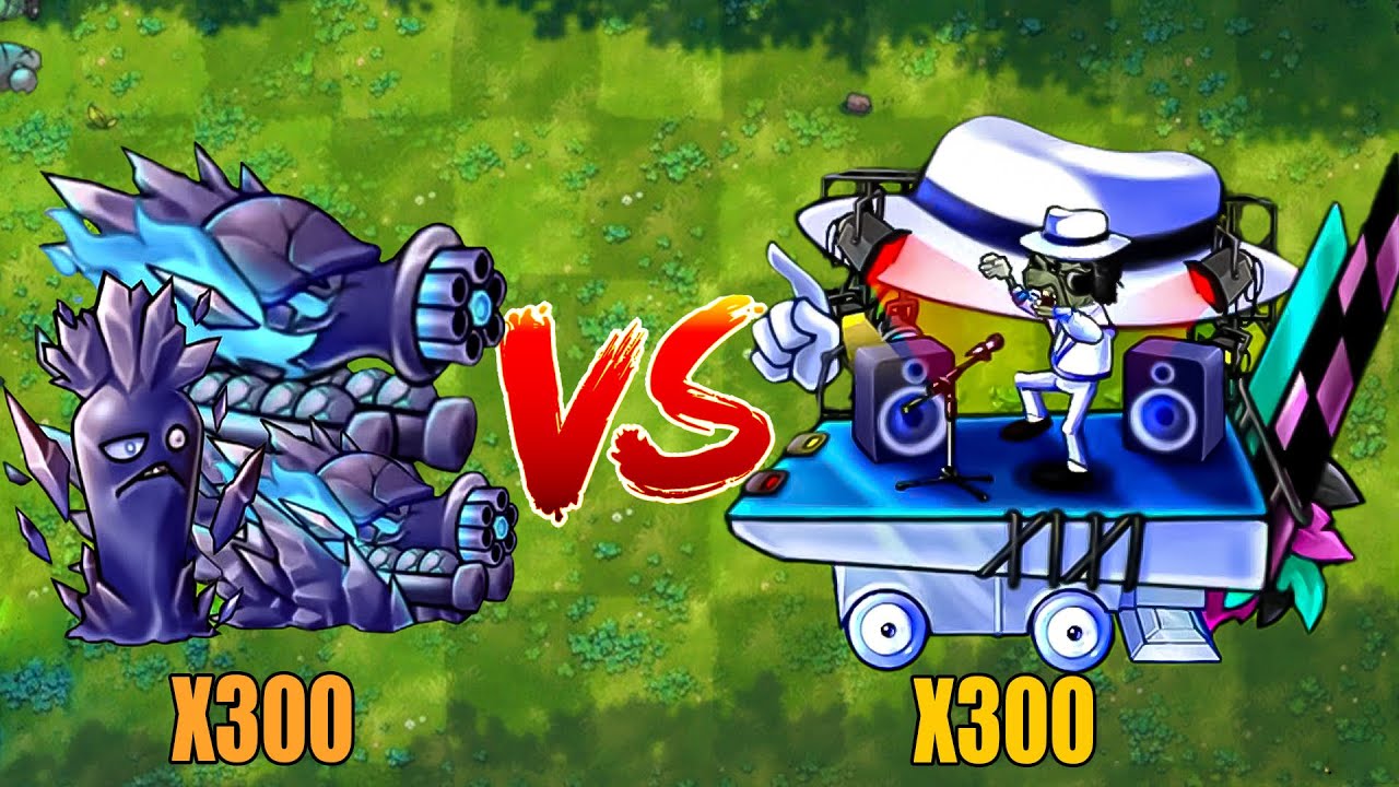 PVZ Fusion 2.2 Challenge!! 300 Plants Fusion VS 300 Ultimate Disco Zomboni Zombie - Who Will Win?