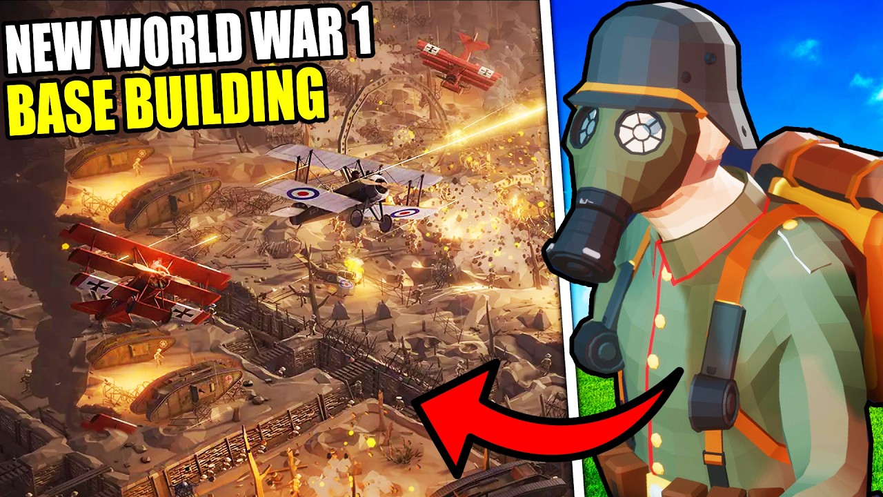 I built a Trench System so Large it BROKE this NEW WW1 BASE BUILDING Simulator! - Dig In