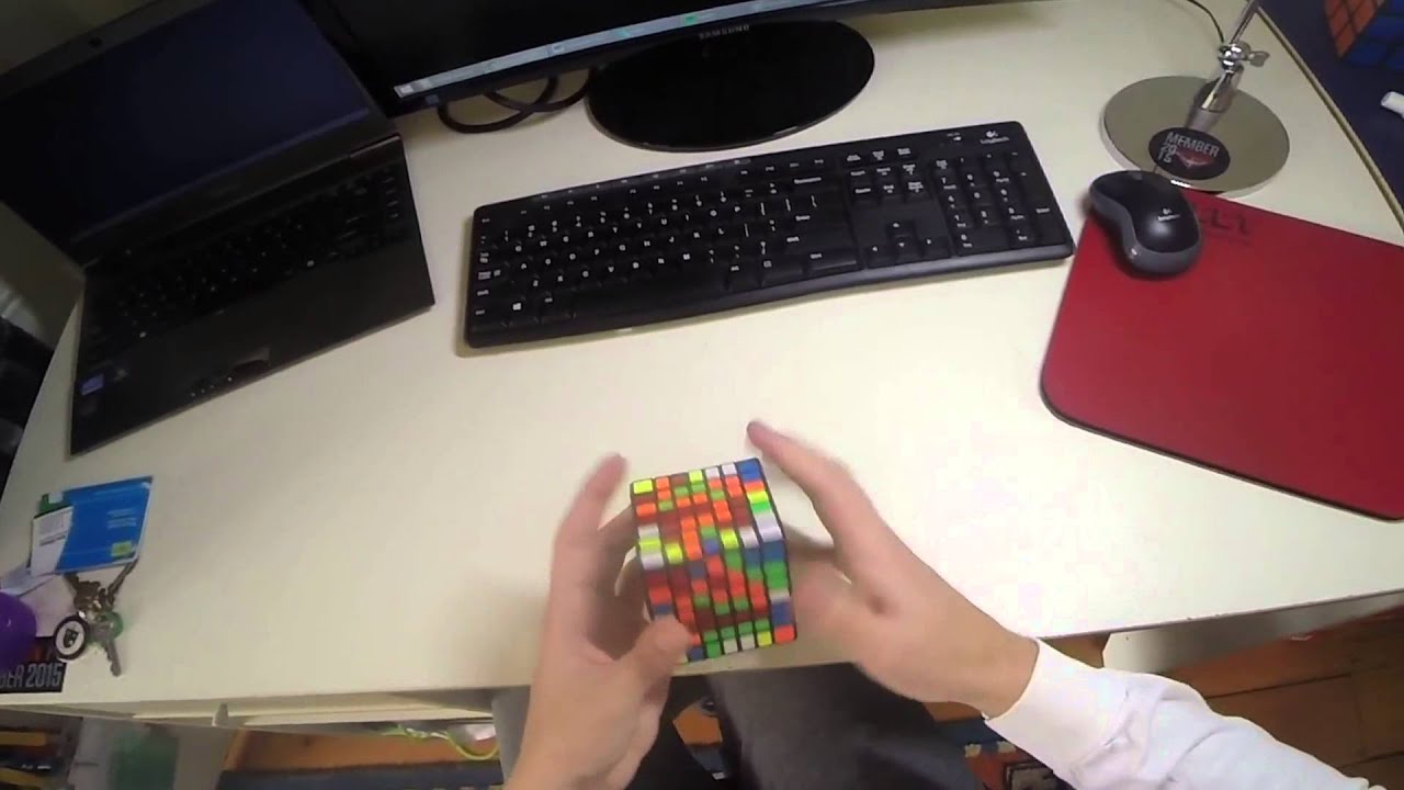 7x7 Rubik's cube solve: 2:15.41