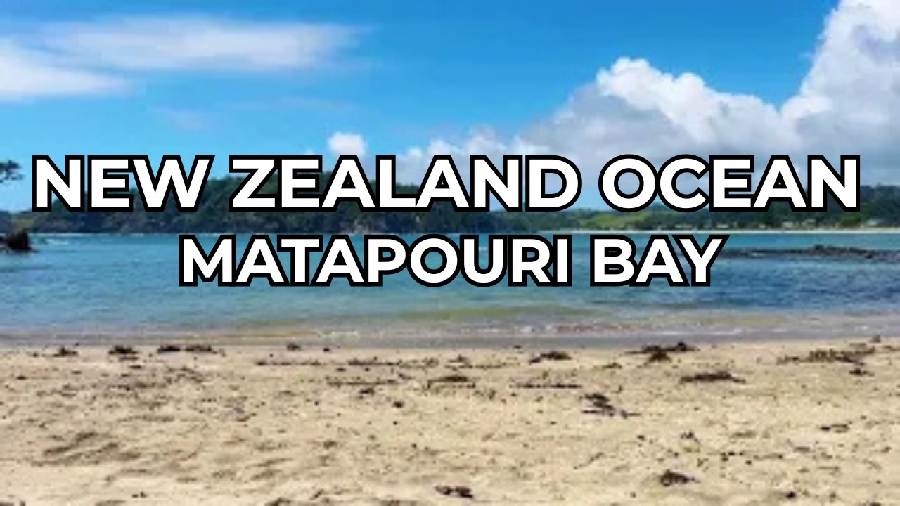 New Zealand Ocean Waves in 4K | Beat Insomnia with Soothing Coastal Sounds