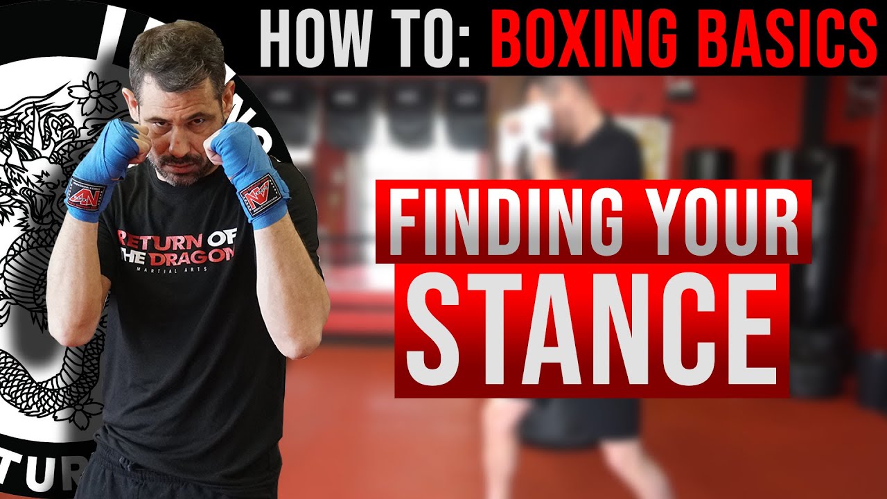 Finding your stance in BOXING and KICKBOXING