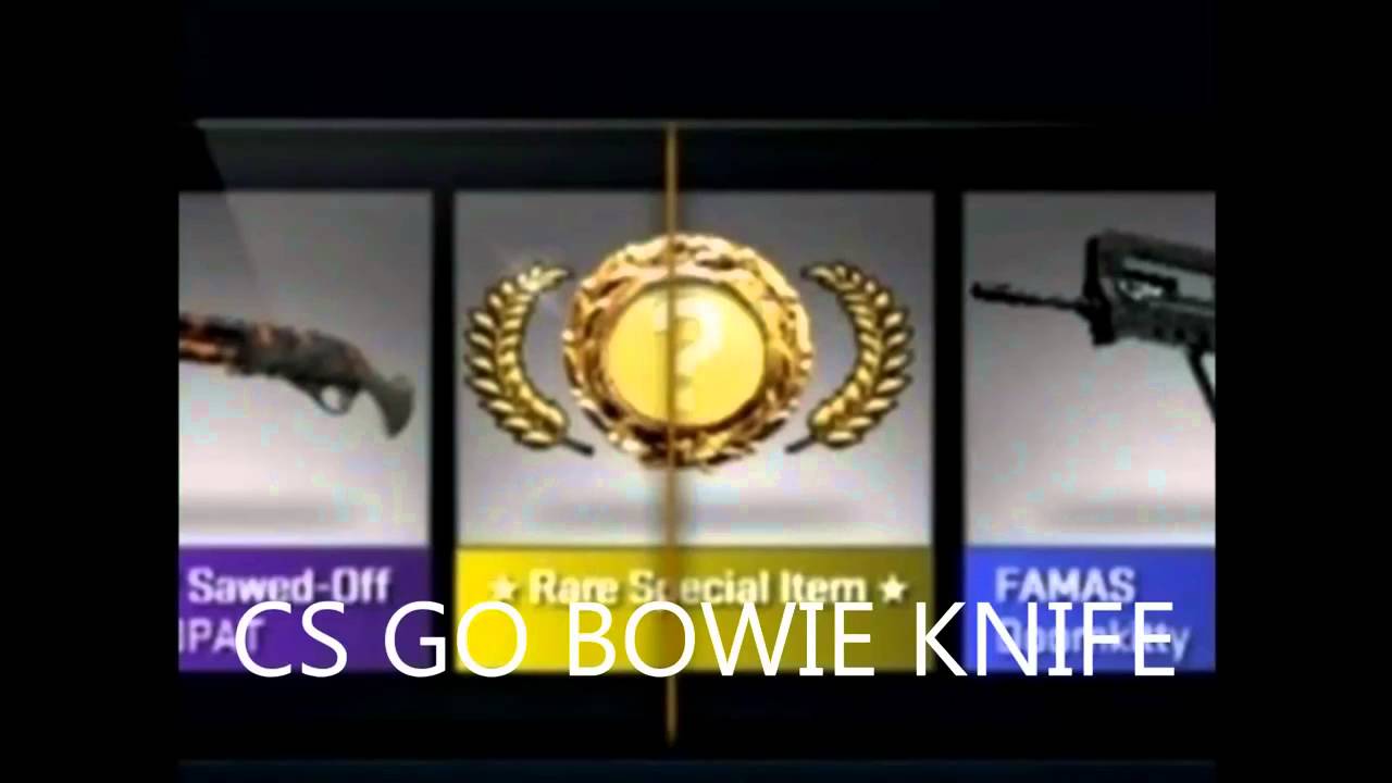 NEW CSGO BOWIE KNIFE FADE UNBOXING!