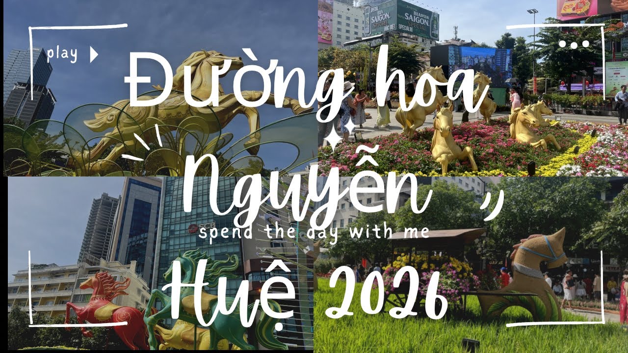 Bị lừa trên đường đi đến Đường hoa Nguyễn Huệ - Mùng 3 Tết Bính Ngọ 2026 #tetnguyendan2026 #vlog