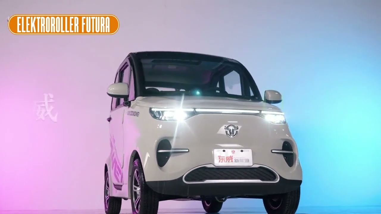 Kabinenroller Flow von Elektroroller Futura, 45 km/h, E-Mobil, Elektromobil E-Kabinenroller E-Auto