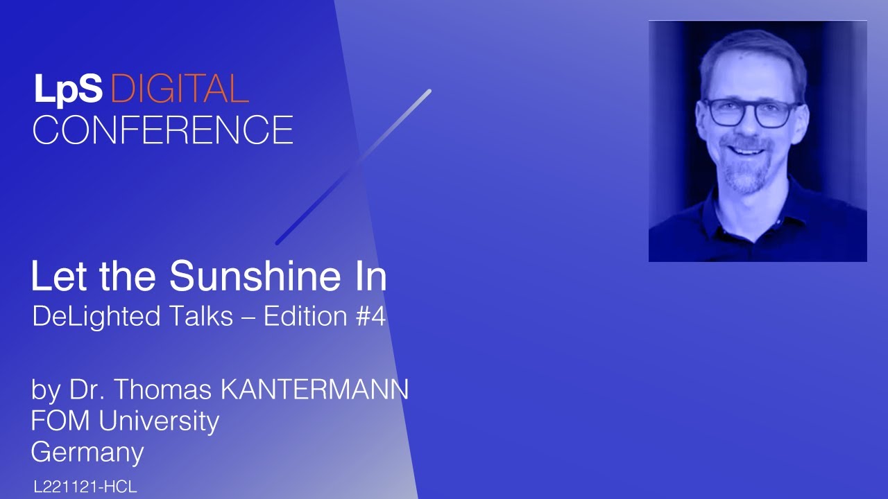 Let the Sunshine In by Dr. Thomas Kantermann