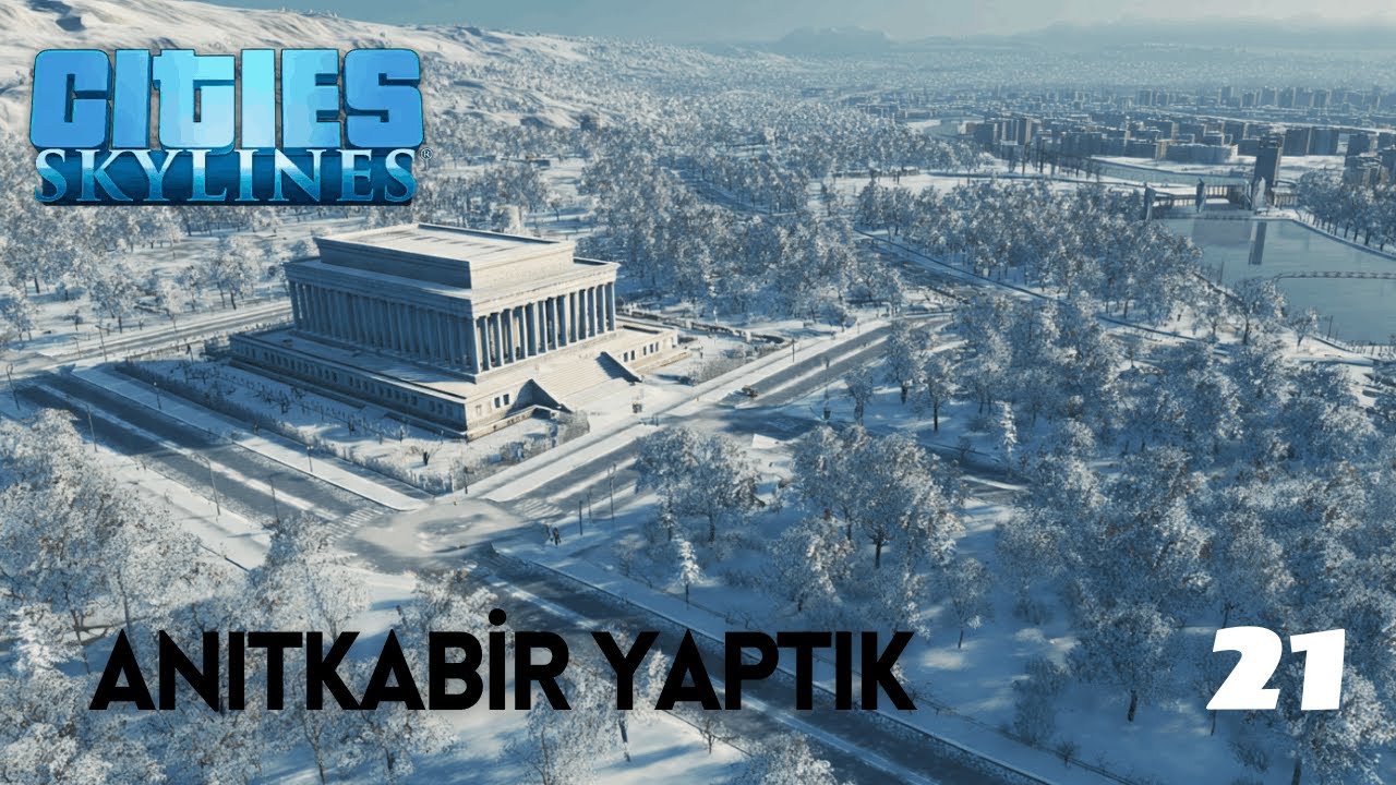 Мы построили Аныткабир — Мы положили начало рыбной промышленности — Cities Skylines (21)