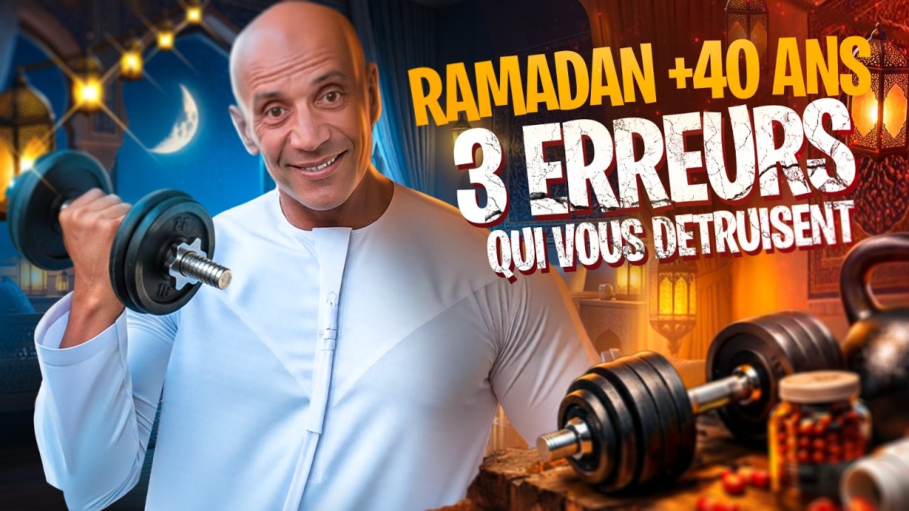 Après 40 Ans, Ne Commettez Pas Ces 3 Erreurs au Ramadan (Énergie & Testostérone en Péril)