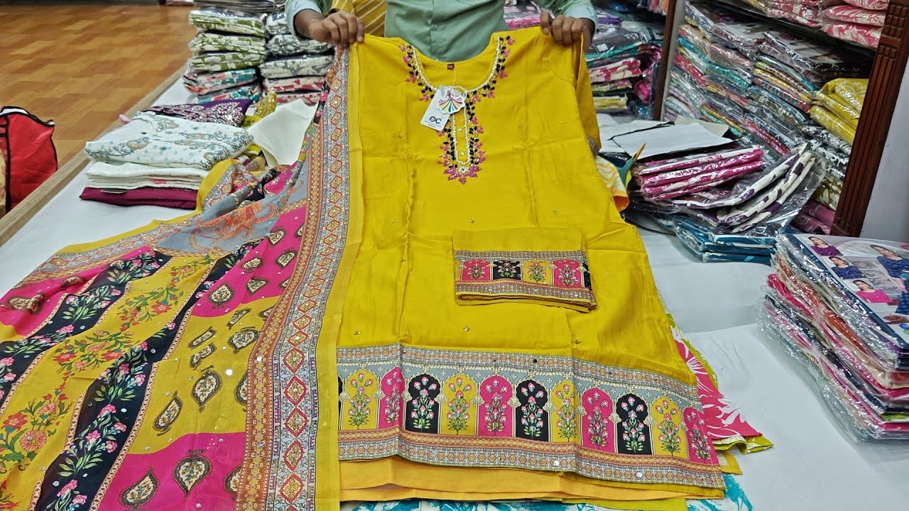 Chickpet Bangalore Wholesale 2&3 Piece Kurti Sets 140Rs/Courier AVL/Daily&Partywear Kurtis/Shopping