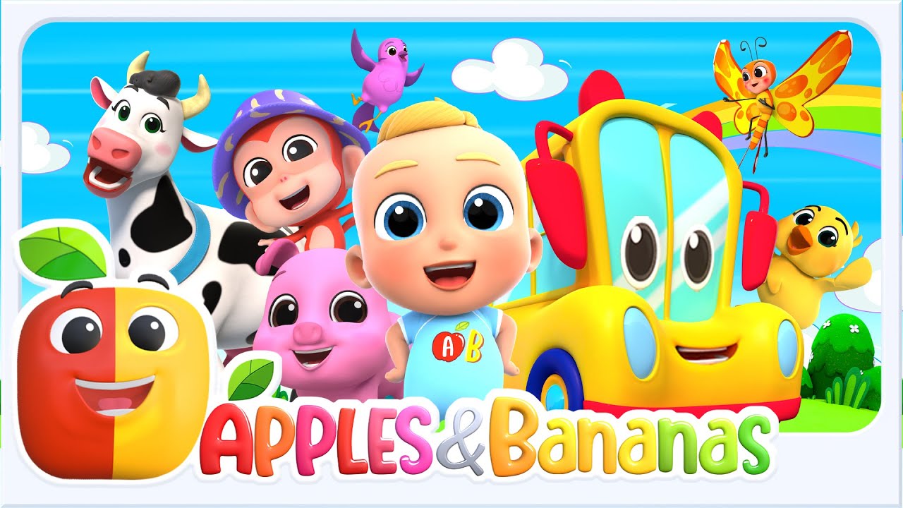 Apples & Bananas Jogos e Aprendizado Divertidos | Aplicativo Educativo para Crianças