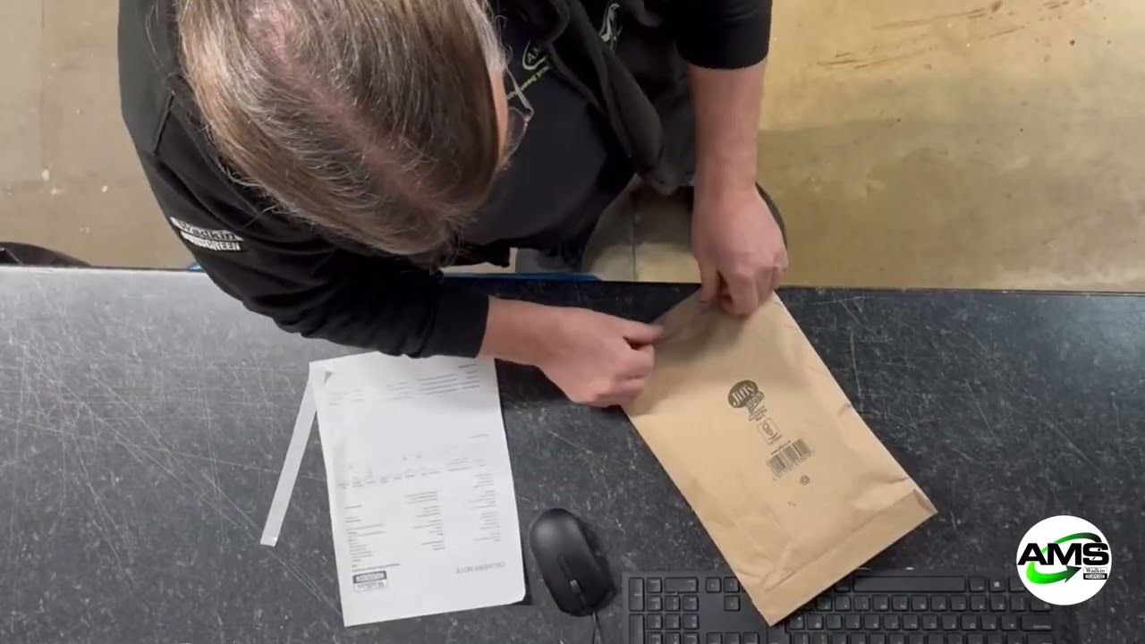 Spare Parts and Tooling for Woodworking Machines - Parcel Preparation at AMS