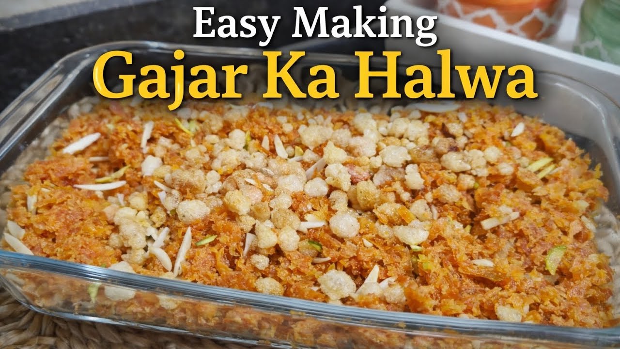 My Husband’s Favorite Dessert | Gajar Ka Halwa Recipe Learned from My Mother