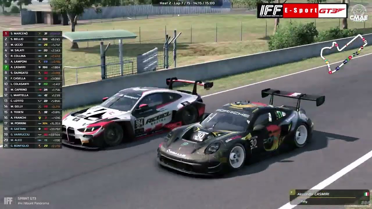 IFF ESPORT GT3   Highlights #Round 4 Mountpanorama