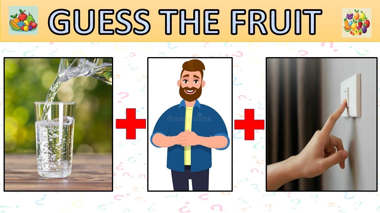 GUESS THE FRUITS/GK#26