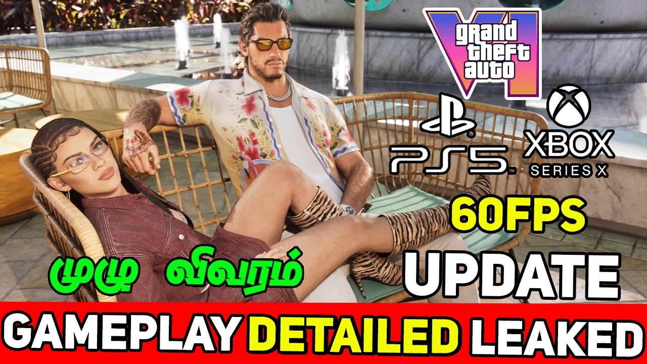 GTA 6 Gameplay Details Leaked! 60 FPS on PS5? Full Details