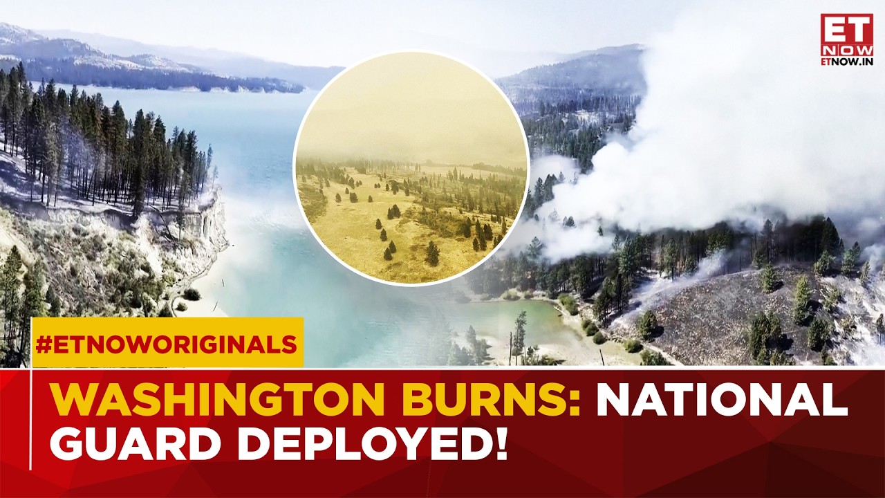 State Of Emergency? Wildfires Threaten Washington As National Guard Launches Aerial Assault On Flame