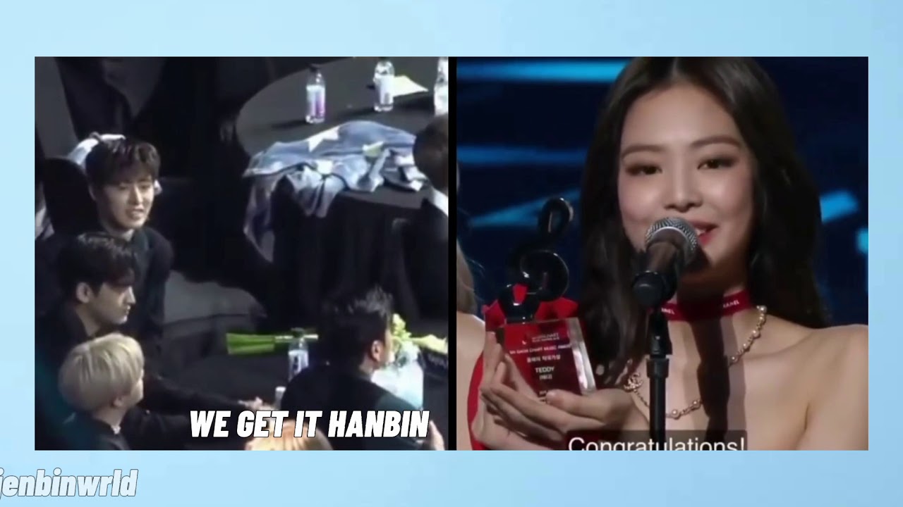 JENBIN MOMENTS + INTERACTIONS [ Jennie Kim x Kim Hanbin ]