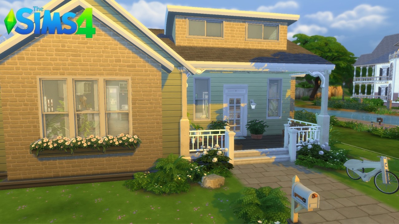 PLANT LOVER PARADISE - Relaxing Speed Build - The Sims 4