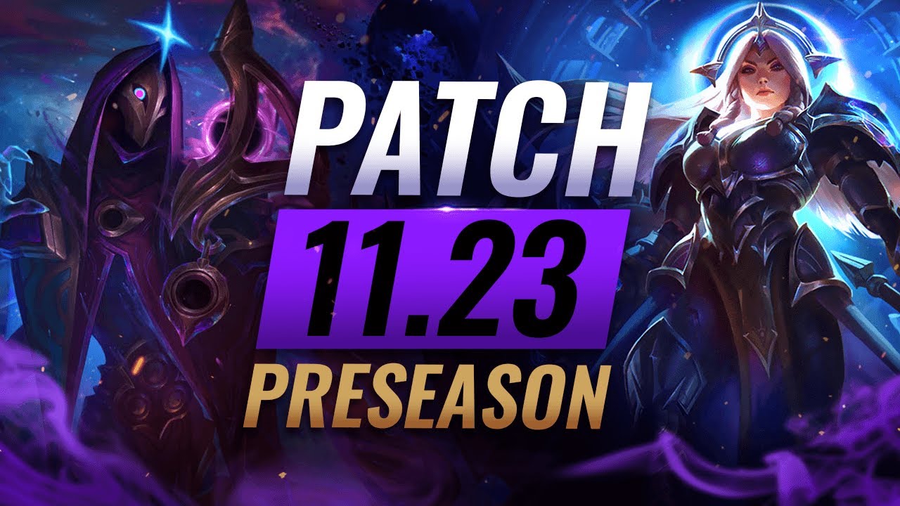 PRESEASON BEST Champions TIER List &ndash; League of Legends Patch 11.23