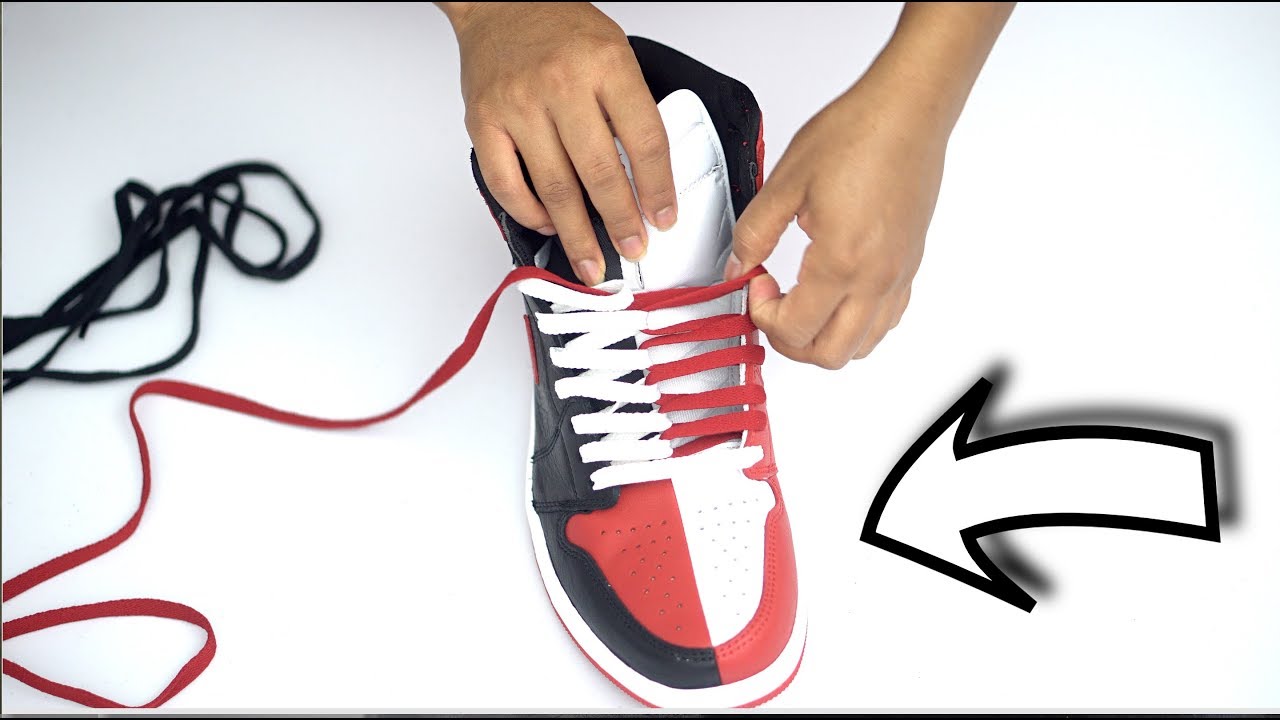 Самый крутой способ двойной шнуровки Jordan 1 Homage To Home