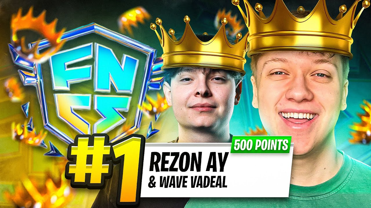 FIRST PLACE IN FNCS OPENS WITH VADEAL..! 🏆🔥 (500+ points)
