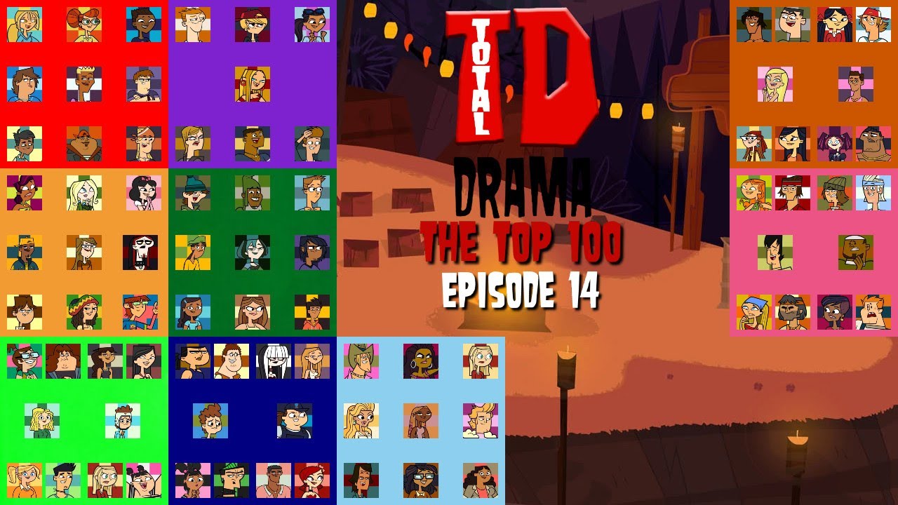🎉 TOTAL DRAMA THE TOP 100 🎉 Episode 14