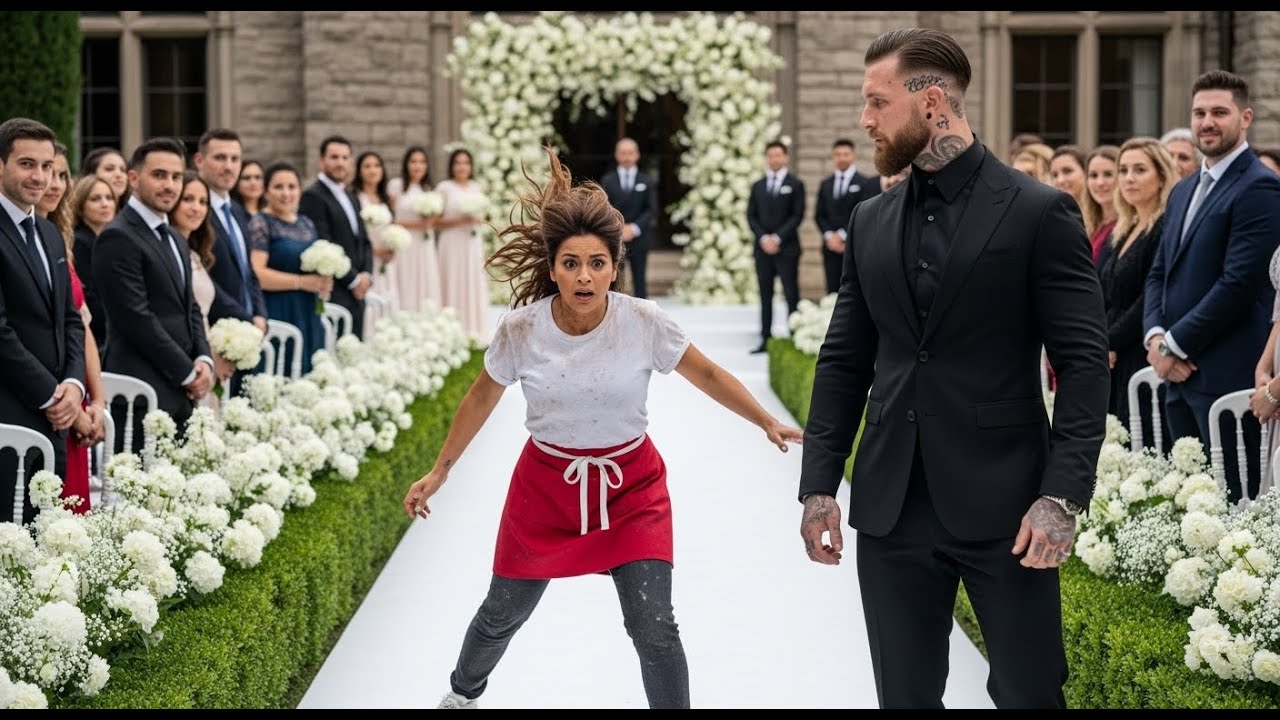 She Crashed His Wedding to Escape Her Ex — What Happened Next Will Shock You!