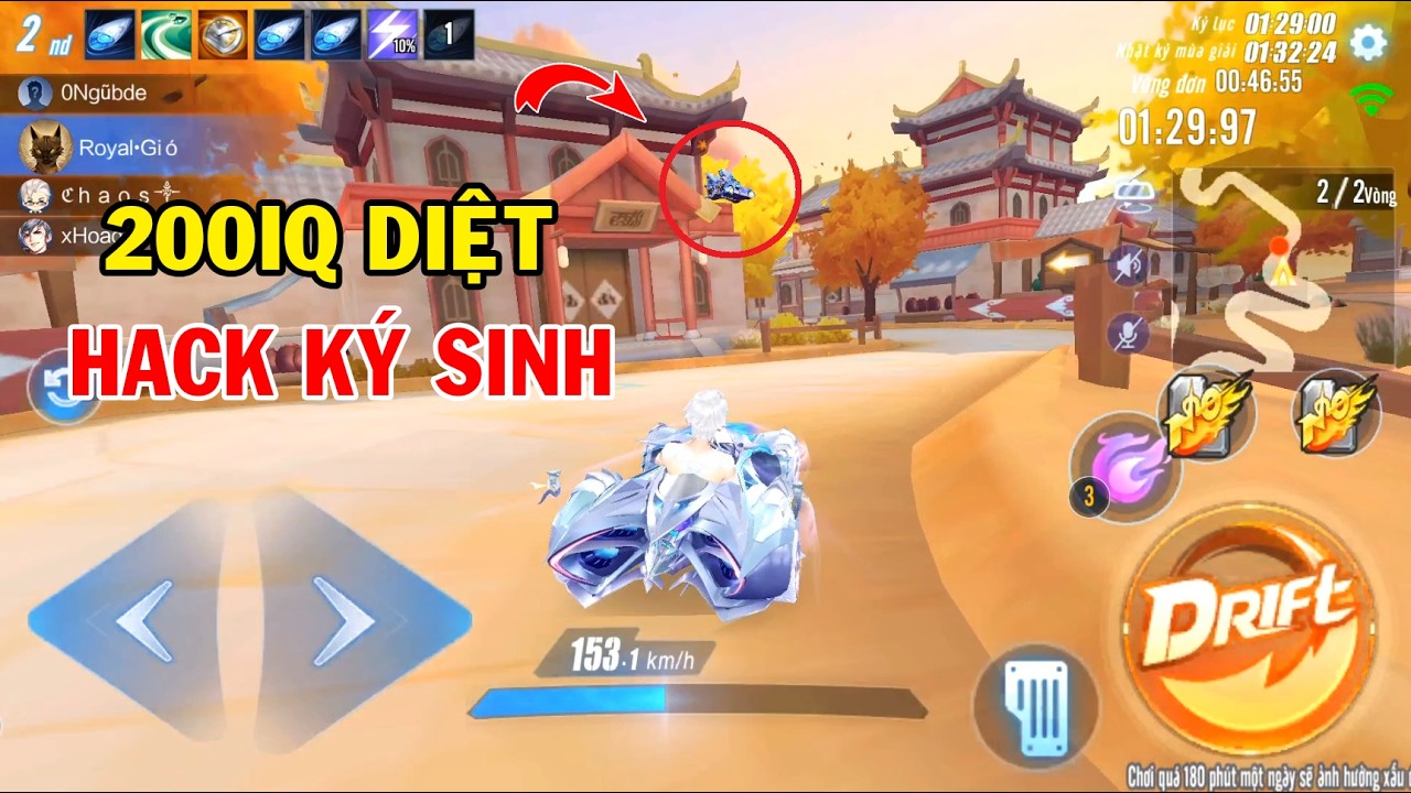 ZingSpeed Mobile | 200IQ Diệt Hack K&yacute; Sinh