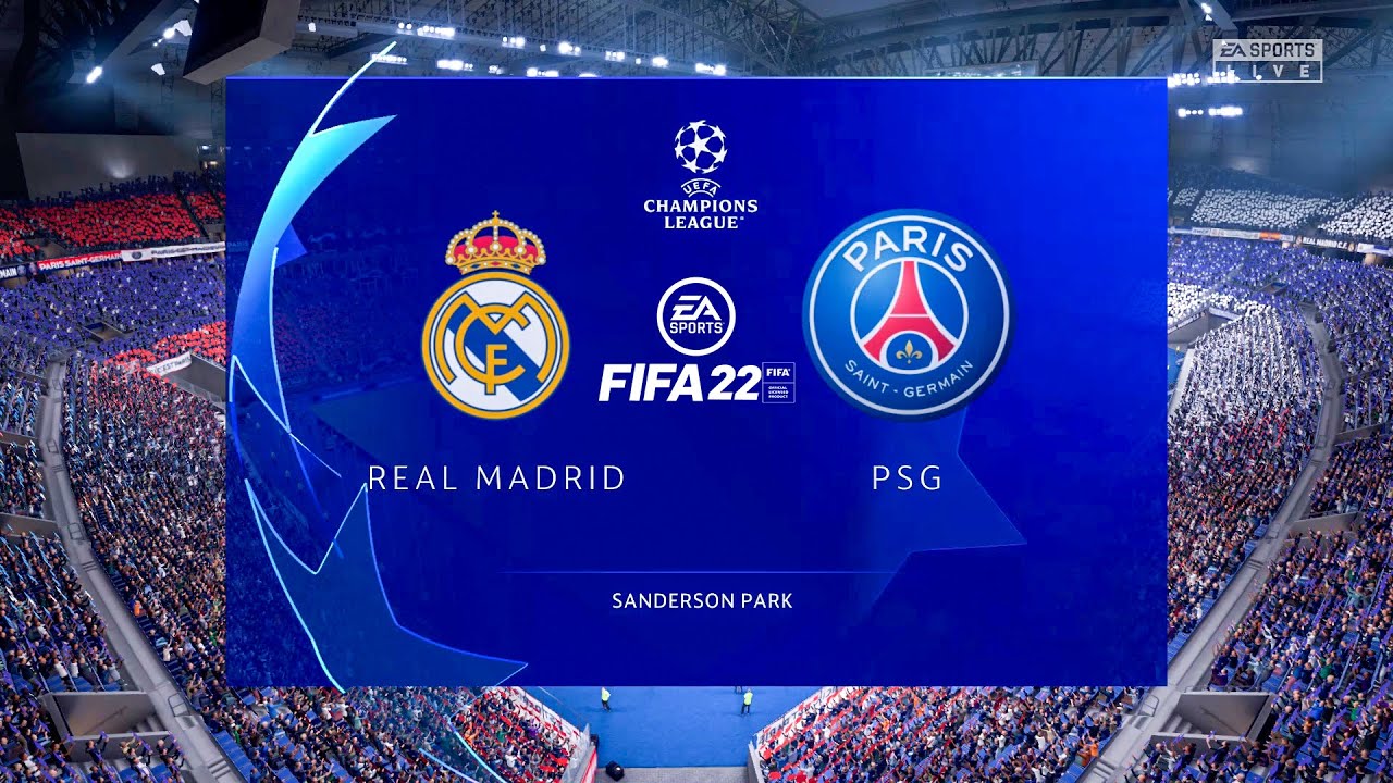 FIFA 22 | Real Madrid vs PSG | Final - Ida [Champions League] Legendario | Español Latino