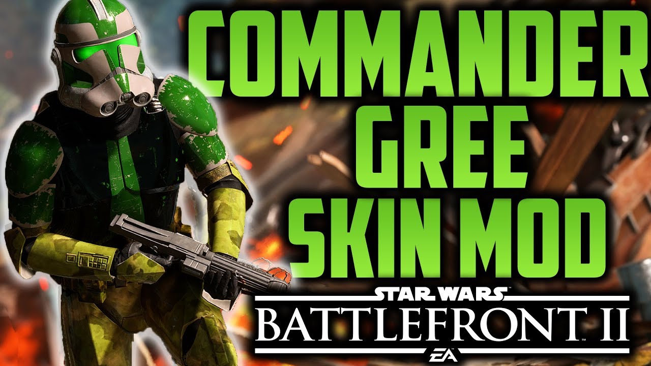 Star Wars Battlefront 2 - Commander Gree Skin Mod