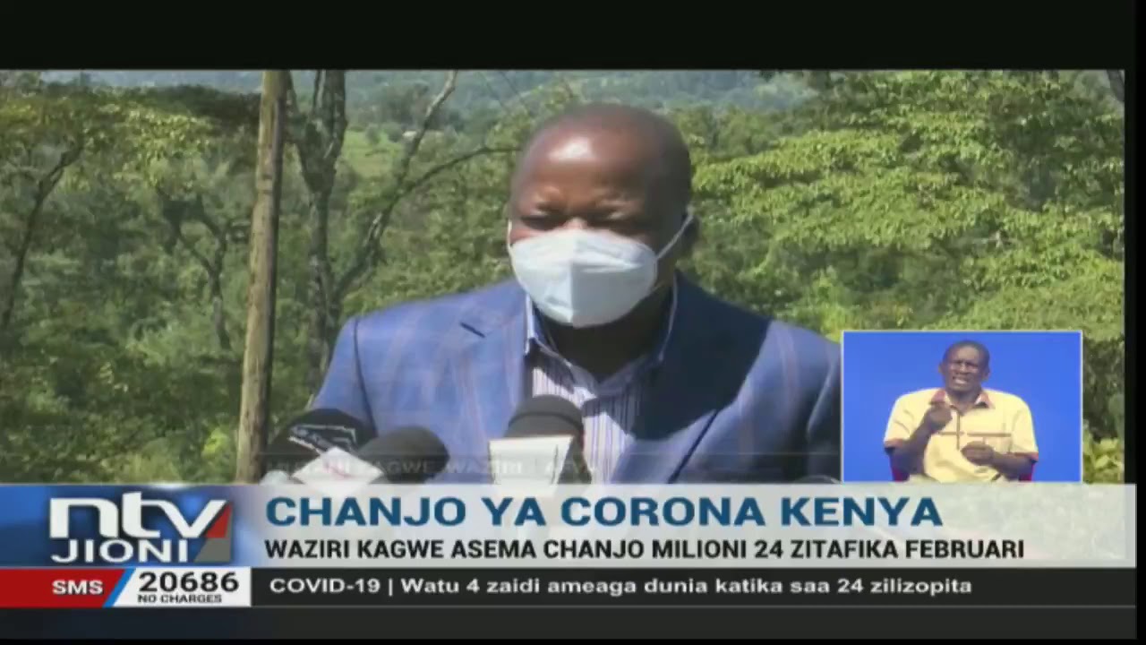 Chanjo ya Corona: Kenya yaigiza chanjo milioni 24