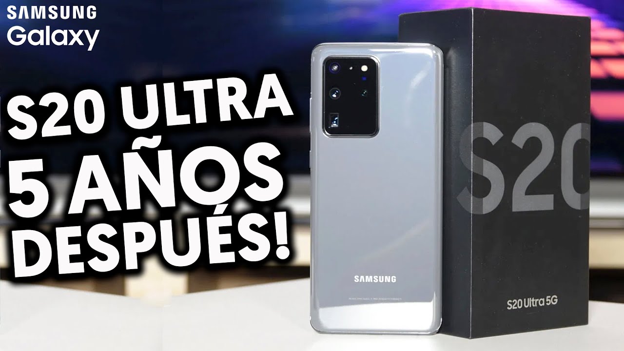 😱 ¿VALE la PENA el Galaxy S20 Ultra en 2025? – 5 Años Después… ¡SORPRENDE!