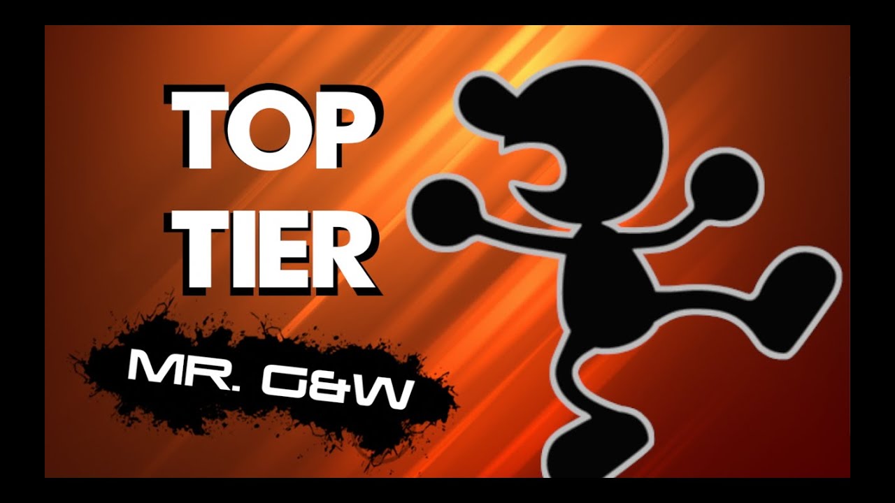 Top Tier Mr. G&W (Smash Bros. Wii U Montage)
