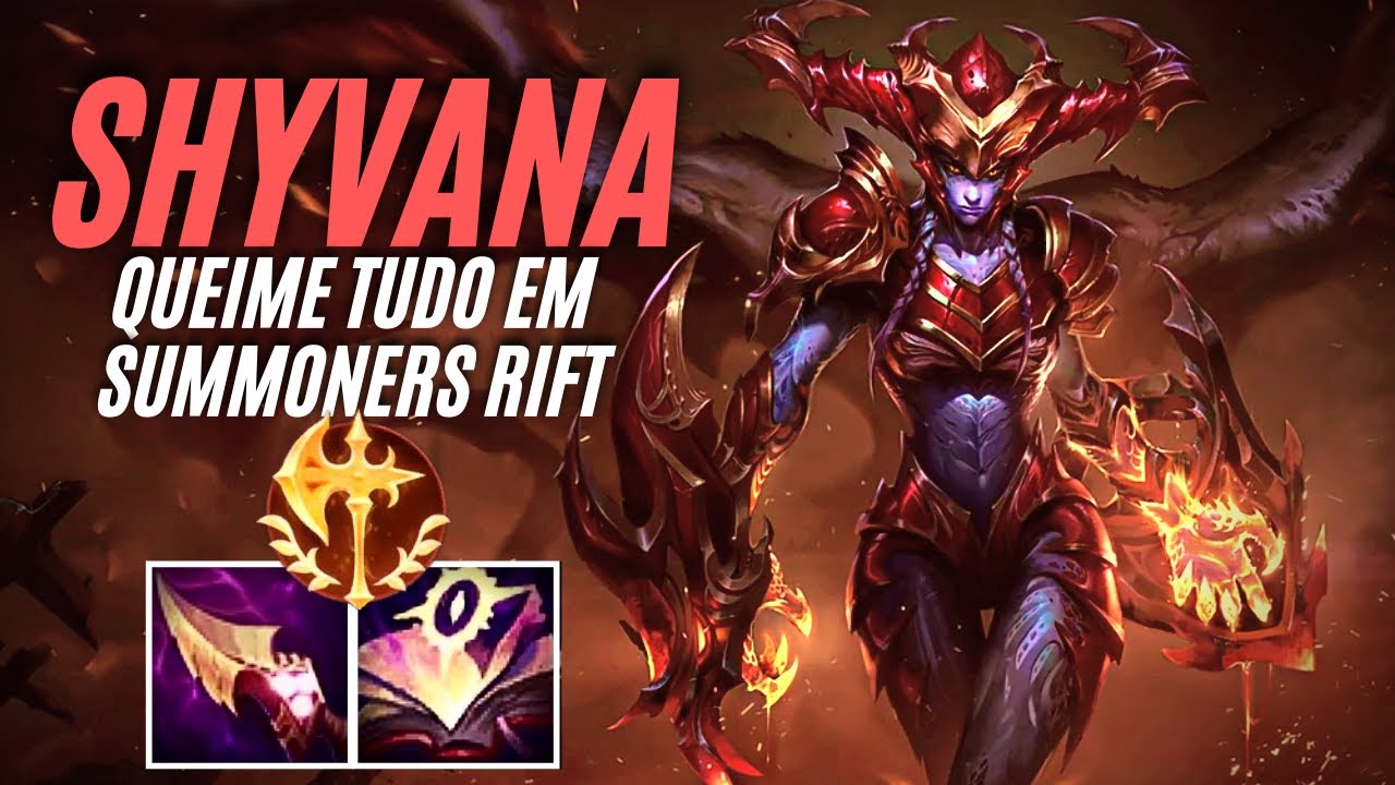 Shyvana AP na Jungle vai QUEIMAR seus INIMIGOS | 6# Chegando no High Elo League of Legends