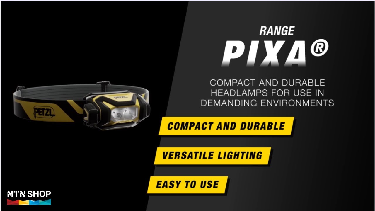 Petzl PIXA Headlamp Range
