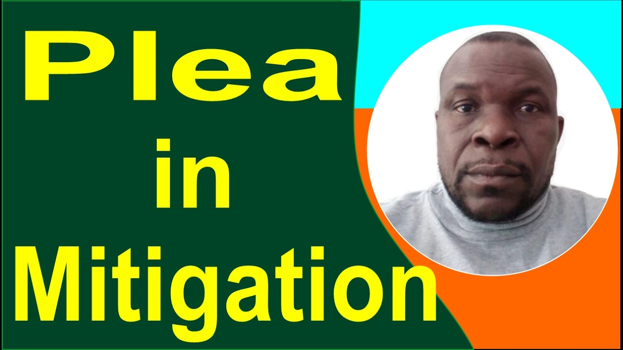 Plea In Mitigation