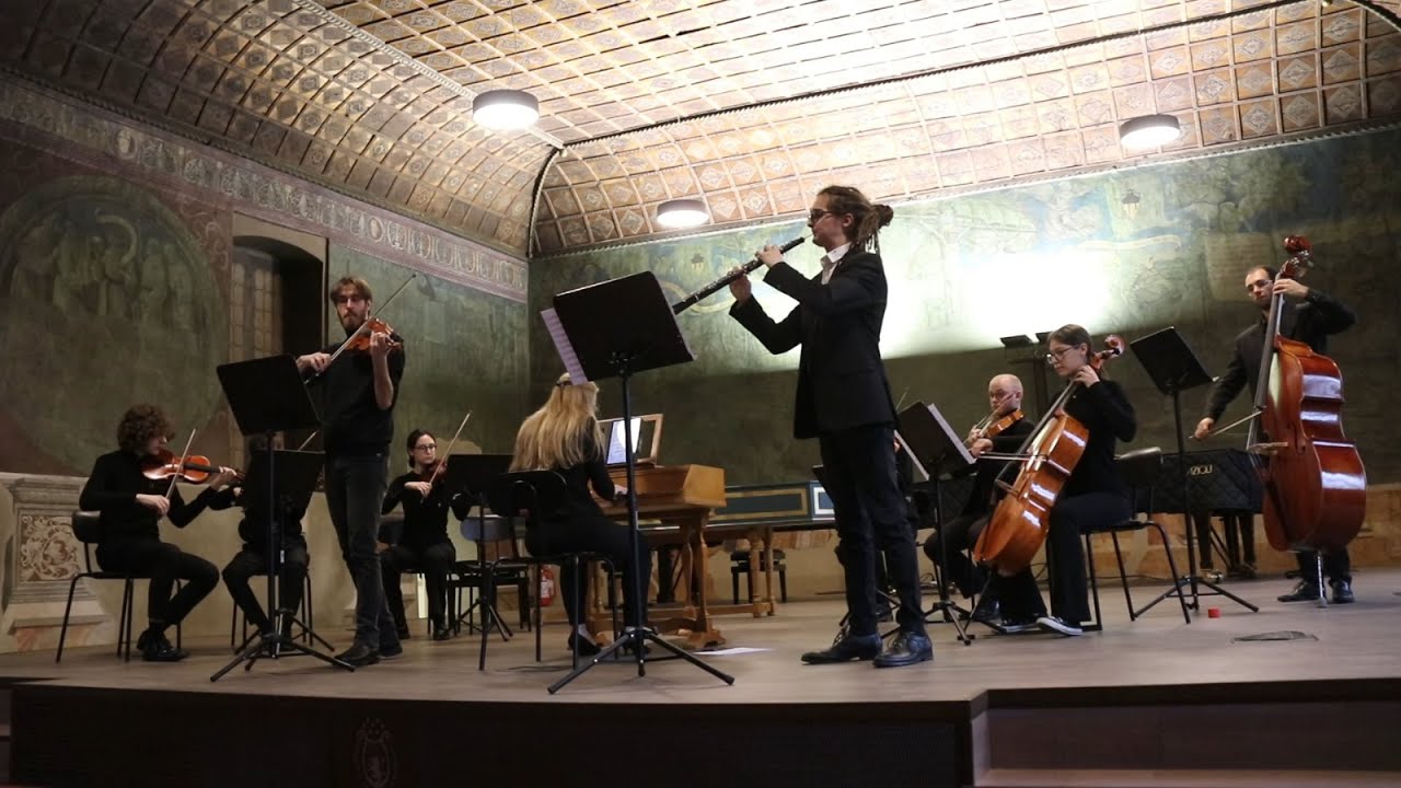 Johann Sebastian Bach - Concerto in C minor BWV1060R for violin, oboe and orchestra.