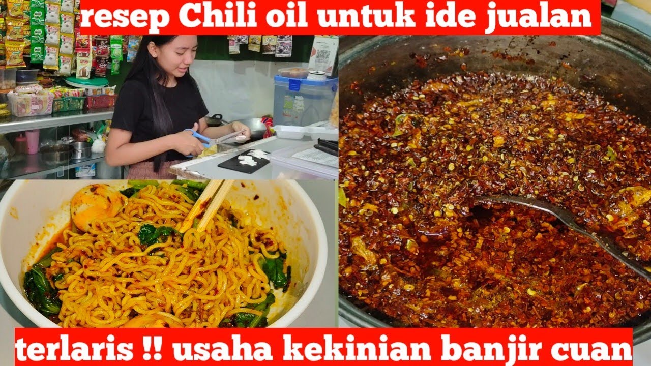 TERLARIS || USAHA KEKINIAN RESEP MIE CHILI OIL BANJIR CUAN