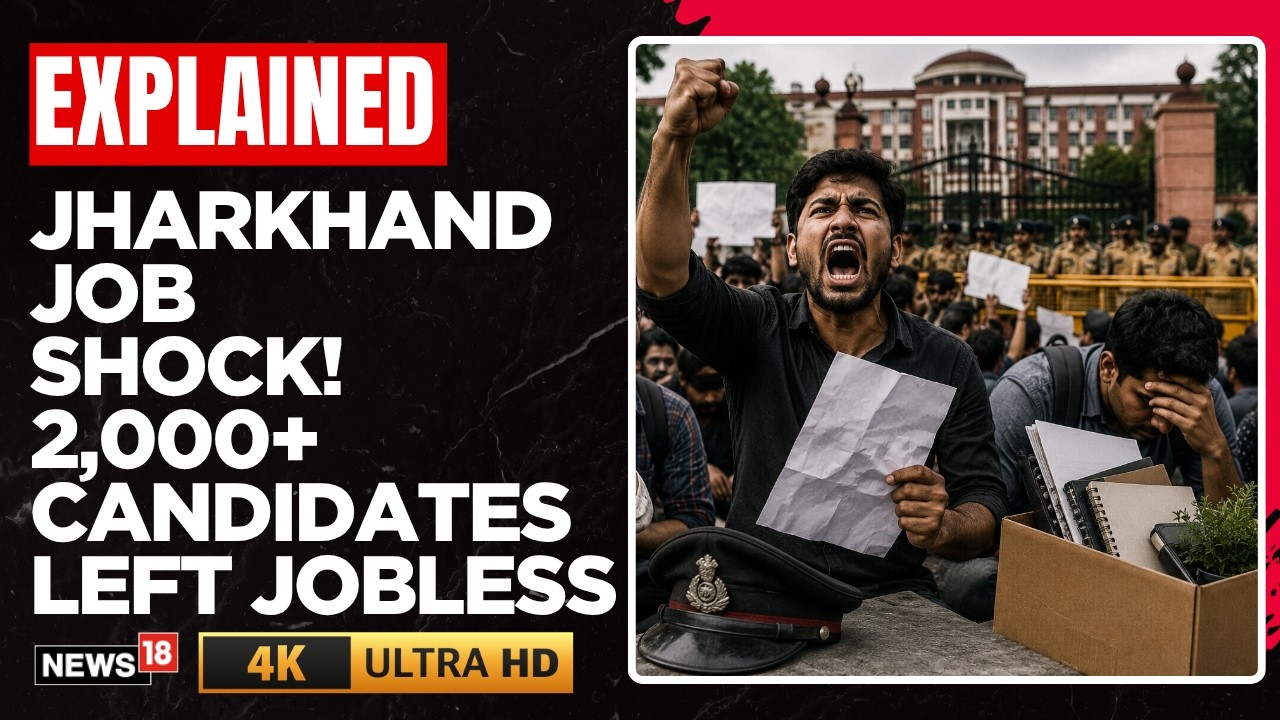 Jharkhand Exam Cancellation Sparks Protests | More than 2,000 Face Job Crisis | N18V | 4K Video