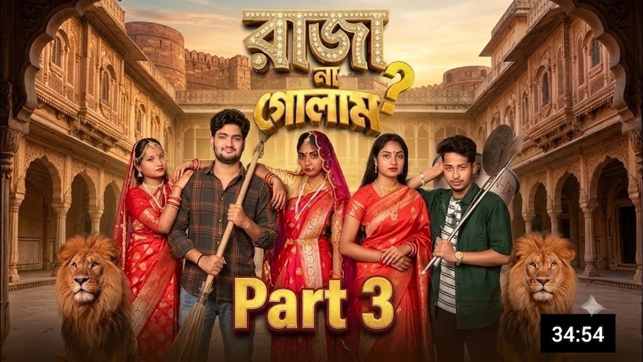 রাজা না গোলাম ৩ | Raja Na Golam 3 |New Bangla Natok 2026 | Agun & Salma |Robiul Sekh | Review & Fact