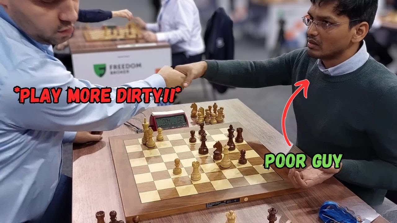 Angry Nepo Blaming his opponent | Harikrishna vs Nepo